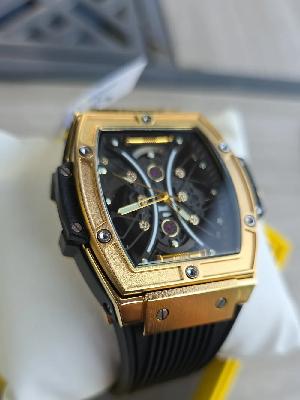 475.  Invicta S1 Rally I (Model 69845) Black And Gold